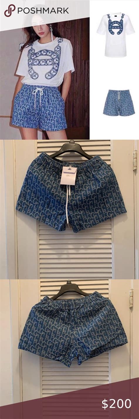 christian Dior shorts set